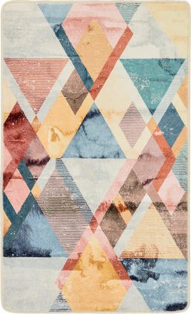 Gino Falcone Alfombra de ba&ntilde;o mullida - multicolor 70x120 cm