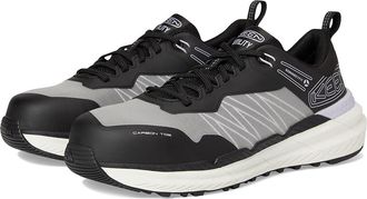 Keen Speedworks Work Sneakers (Carbon-Fiber Toe) Womens Work Boots Thistle/Black : 7.5 B - Medium, Leather/Synthetic