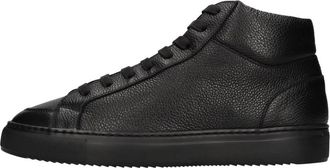 Doucal's Sneakers Zwart - Heren - Sneakers - Zwart - 41 EU - Nepbont - Schoenen