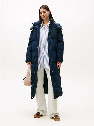 Tommy Hilfiger Water Repellent Longline Alaska Puffer Coat