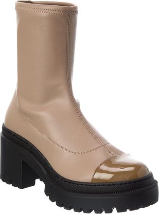 Giuseppe Zanotti Martini 50 Leather Platform Boot