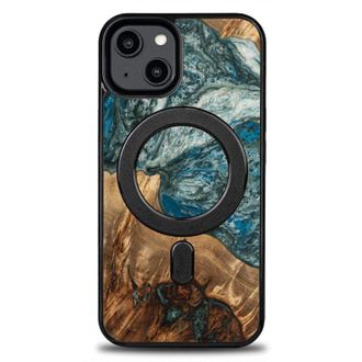 OEM Funda Bewood Unique Para Iphone 15 - Planetas Tierra Con Magsafe