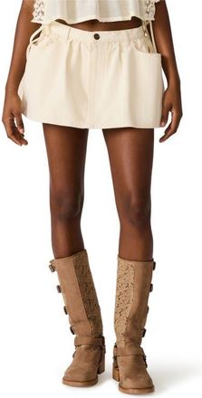 Steve Madden Darella Miniskirt in Natural at Nordstrom, Size 32
