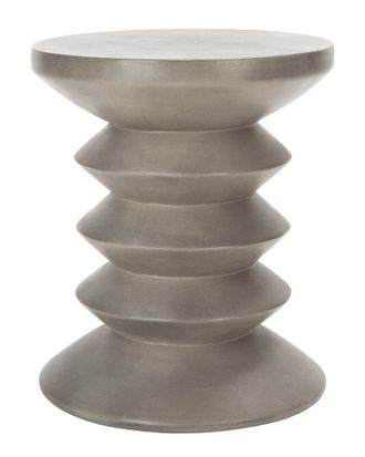 Safavieh Benaya Indoor/Outdoor Concrete Accent Stool