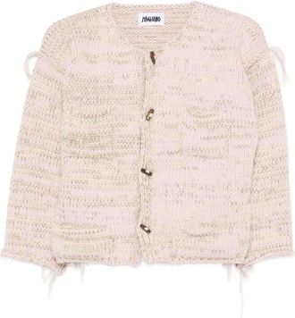 Magliano Cardigan con alamari - Rosa