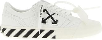 Off-white Schoenen, Dames, Wit, 39 EU, Katoen, Vulc Undercut Sneakers