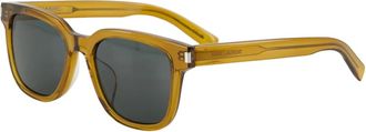Saint Laurent Zonnebril SL 711/k - unisex - Zonnebrillen - Bruin - ONE Size - Accessoires