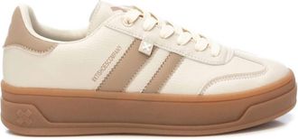 Xti Womens Urban Fashion Sneakers In Beige