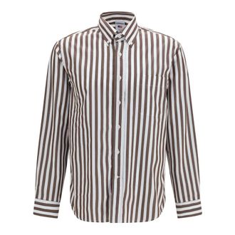 Sebago Nezinscot Shirt - Heren - Overhemden - Bruin - Maat: XL Katoen