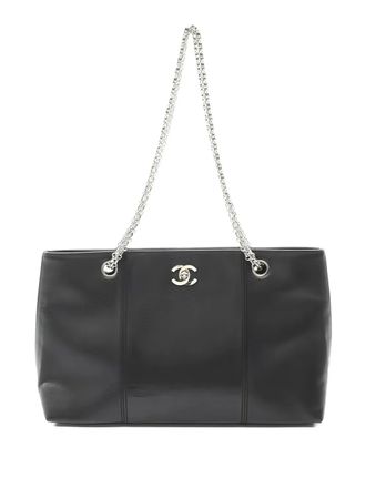Chanel 2000-2002 Coco Mark shopper - Zwart