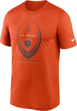 Nike Chicago Bears Legend Icon Nike Mens Dri-FIT NFL T-Shirt in Orange | NKGK89M7Q-NDB