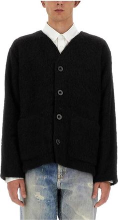 Our Legacy Mohair Blend Vest - Heren - Vesten - Zwart - L - Wol - Truien & Vesten