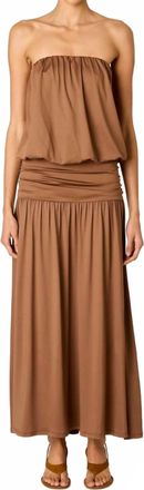 Nia La Cienega Maxi Dress In Sable