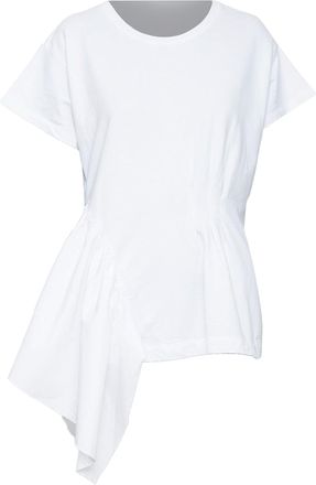 Dries Van Noten cotton ruffle peplum tshirt
