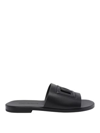Dolce & Gabbana Logo Slide Sandals