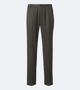 Rubinacci Virgin wool straight pants