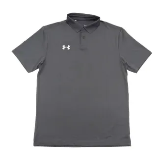 Under Armour Mens Performance Team Polo T-Shirt Top In Stealth Gray