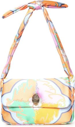 Kurt Geiger Kensington Knot Shoulder - Dames - Schoudertassen - Veelkleurig - ONE Size - Satijn - Tassen