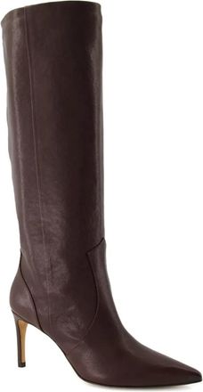 Iro Stivali a punta in pelle - Marrone