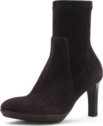 Aquatalia Womens Rhumba Low Fashion Boot, Espresso Suede, 2.5 UK