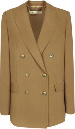 Blanca Vita Glixia 3792 Blazer - Dames - Blazers - Bruin - L - Leer - Jassen
