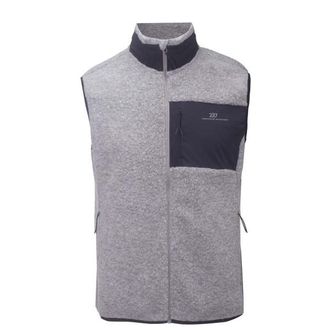 2117 of Sweden Skord Pile Vest Wollgilet f&uuml;r Herren | grau