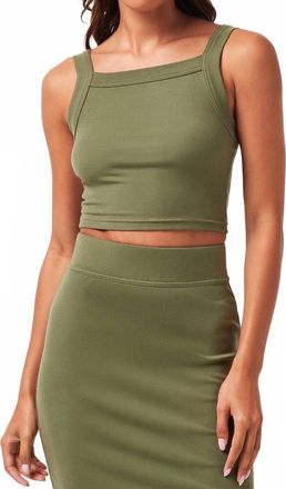 Travis Mathew Cloud Rib Pinot Tank Top In Clover