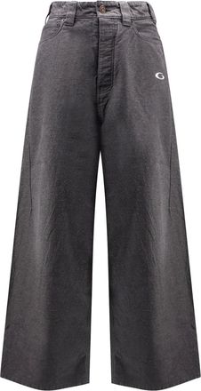 Balenciaga Trompe LOeil Denim Trousers-Uomo