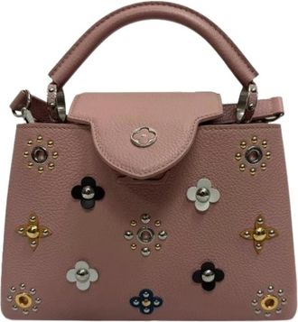 Louis Vuitton Pre-owned Mechanical Flowers Capucines BB Bag - - Pre-owned - Donna - Rosa - ONE SIZE