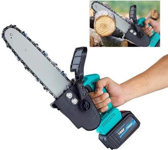 Trade Shop Trade Shop - Motosega Elettrica A Batterie A Litio 21v Da 12 Per Potatura Rami Alberi Piante