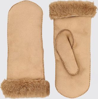 Max Mara Guanti Sand Max Mara in camoscio sintetico