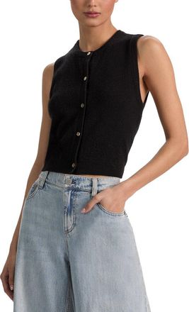 Alice & Olivia Alice + Olivia Loly Cashmere-Blend Vest