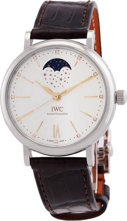 IWC Portofino Automatic Diamond Silver Dial Ladies Watch IW459011