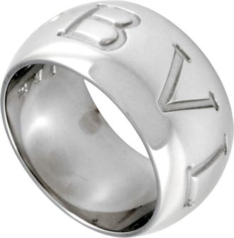 Bulgari White Gold (18K) Band Ring (Pre-Owned)