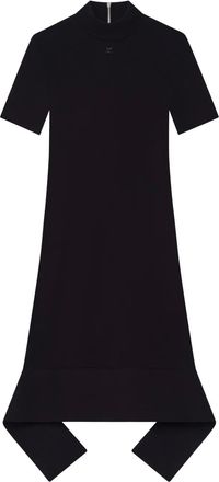 Courrèges Abito Scuba corto - Nero