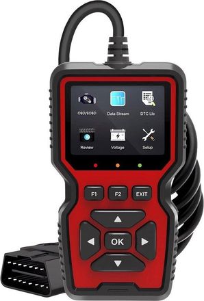 OEM Esc&aacute;ner Obd2, Lector De C&oacute;digos De Falla, Lectura De Luz De Mal Funcionamiento Del Motor, Pantalla De 2.8 Pulgadas, 10 Idiomas, Negro
