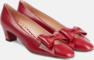 Valentino Garavani Pumps Bowow 45 in pelle