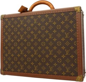 Louis Vuitton Brown Attach&eacute; Case (Pre-Owned)