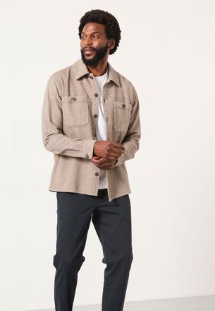 Fat Face FatFace Blythe Dark Natural Long Sleeve Shirt