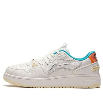 Li-Ning Classic Leisure White Blue AGCS083-2