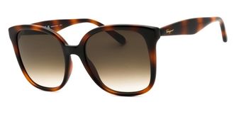 Ferragamo SF1072S 240 Womens Sunglasses Tortoiseshell Size 56