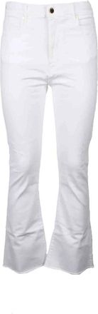 Cycle Bootcut Jeans - Dames - Bootcut Jeans - Wit - W30 - Katoen - Jeans