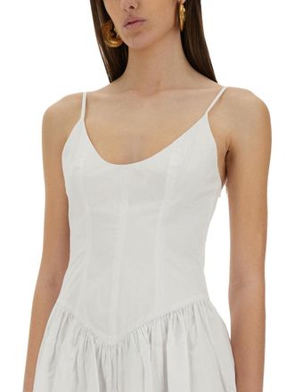 Staud Dena Mini Dress - White