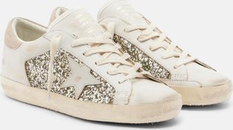 Golden Goose Super Star glitter leather sneakers