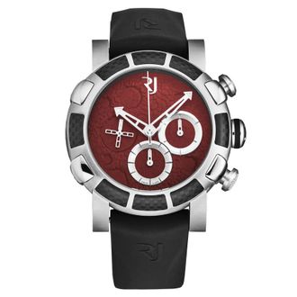 RJ Watches Moon Dust-Dna Chronograph Automatic Red Dial Mens Watch RJMDCH.701.10
