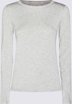 Antonelli T-Shirts And Polos Blacks And Greys-Donna