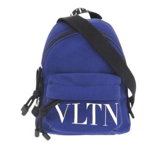 Valentino Pre-owned Backpacks, female, Blue, Size: ONE SIZE Pre-owned Mini Vltn Backpack