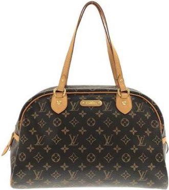 Louis Vuitton Pre-owned Montorgueil Monogram Schoudertas - Dames - Vintage Schoudertas - Bruin - ONE Size - Vintage