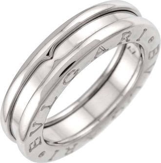 Bulgari White Gold (18K) Band Ring (Pre-Owned)