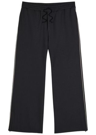 Valentino Garavani Drawstring Twill Track Pants - Black - XL